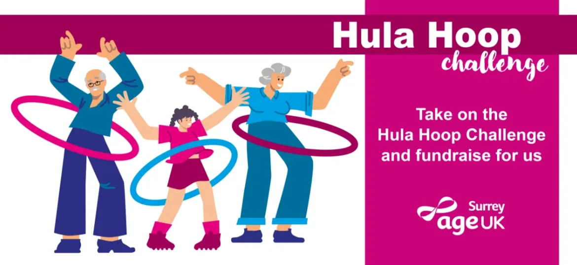 Get involved, improve your hula hoop skills AND fundraise for us